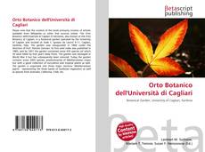 Copertina di Orto Botanico dell'Università di Cagliari