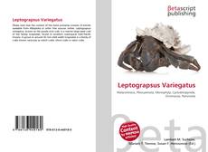 Copertina di Leptograpsus Variegatus