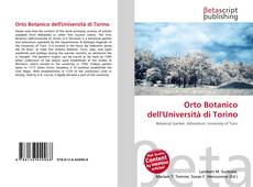Buchcover von Orto Botanico dell'Università di Torino