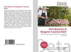Buchcover von Orto Botanico di Bergamo "Lorenzo Rota"