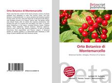 Bookcover of Orto Botanico di Montemarcello