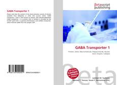 Capa do livro de GABA Transporter 1 