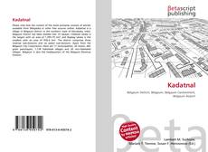 Capa do livro de Kadatnal 