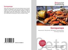 Capa do livro de Gonopanope 