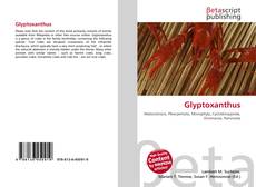 Capa do livro de Glyptoxanthus 