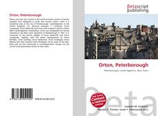 Buchcover von Orton, Peterborough