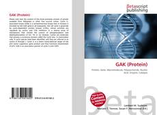Buchcover von GAK (Protein)