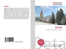 Buchcover von Ortnek