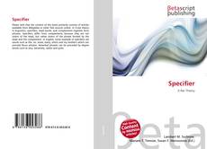 Copertina di Specifier
