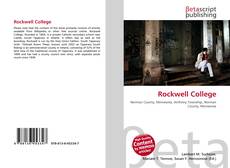 Buchcover von Rockwell College