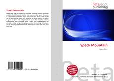 Copertina di Speck Mountain