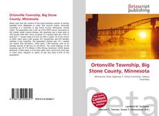 Copertina di Ortonville Township, Big Stone County, Minnesota