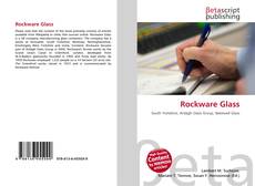 Capa do livro de Rockware Glass 
