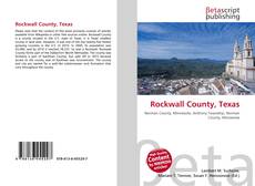 Copertina di Rockwall County, Texas