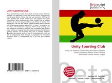 Обложка Unity Sporting Club