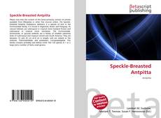 Buchcover von Speckle-Breasted Antpitta