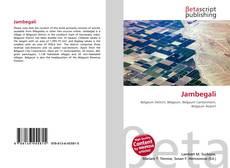 Capa do livro de Jambegali 