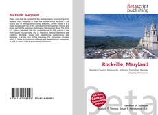 Capa do livro de Rockville, Maryland 