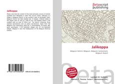 Capa do livro de Jalikoppa 