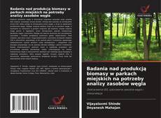 Buchcover von Badania nad produkcją biomasy w parkach miejskich na potrzeby analizy zasobów węgla