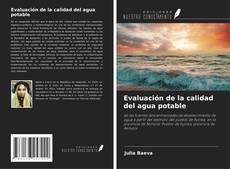 Capa do livro de Evaluación de la calidad del agua potable 