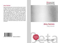 Copertina di Amy Sannes