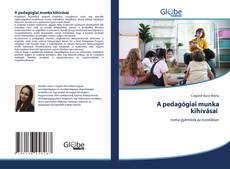 Bookcover of A pedagógiai munka kihívásai
