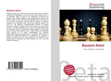 Copertina di Bassem Amin