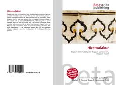 Capa do livro de Hiremulakur 