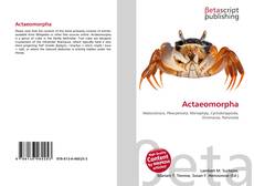 Actaeomorpha的封面