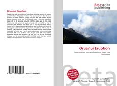 Copertina di Oruanui Eruption