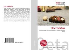 Copertina di Orv Franchuk