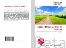 Обложка Historic Places Listings in Indiana
