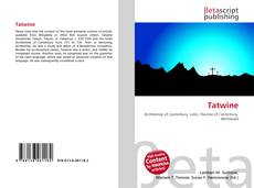 Tatwine kitap kapağı