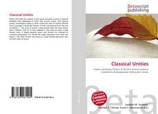 Classical Unities kitap kapağı