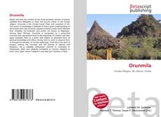 Обложка Orunmila
