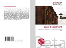 Buchcover von Oruro Department