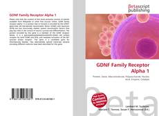 Buchcover von GDNF Family Receptor Alpha 1