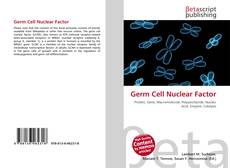 Couverture de Germ Cell Nuclear Factor