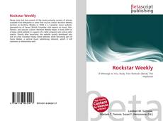 Buchcover von Rockstar Weekly