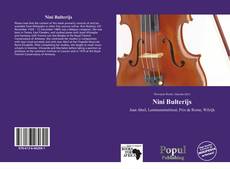 Couverture de Nini Bulterijs