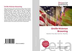 Buchcover von Orville Hickman Browning