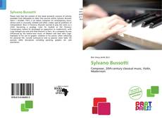 Buchcover von Sylvano Bussotti