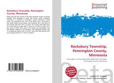 Rocksbury Township, Pennington County, Minnesota的封面