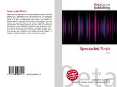 Copertina di Spectacled Finch