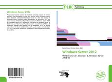 Capa do livro de Windows Server 2012 