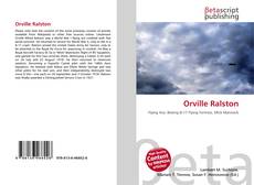 Couverture de Orville Ralston