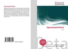 Buchcover von Spectacled Petrel