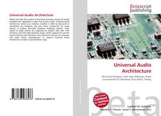 Couverture de Universal Audio Architecture