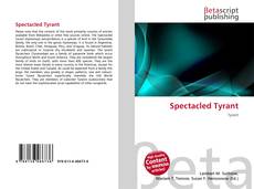 Spectacled Tyrant的封面